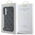 Etui Guess 4G Metal Gold Logo na Samsung Galaxy A56 - czarne