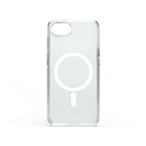 Etui SBS Extreme Mag D3O MagSafe do iPhone 16e - przezroczyste