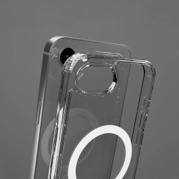 Etui SBS Extreme Mag D3O MagSafe do iPhone 16e - przezroczyste