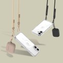 Etui Tech-Protect FlexAir Chain MagSafe na iPhone 16e - czarno-beżowe