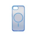 Etui silikonowe Puro Gradient MagSafe do iPhone 16e - niebieskie