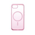 Etui silikonowe Puro Gradient MagSafe do iPhone 16e - różowe