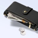Etui skórzane Dux Ducis Lawa na iPhone 15 - czarne