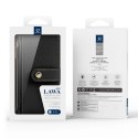 Etui skórzane Dux Ducis Lawa na iPhone 15 - czarne