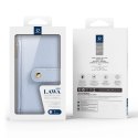 Etui skórzane Dux Ducis Lawa na iPhone 15 - niebieskie