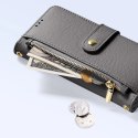 Etui skórzane Dux Ducis Lawa na iPhone 16 - szare