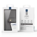 Etui skórzane Dux Ducis Lawa na iPhone 16 - szare