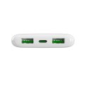 Powerbank Puro DAILY 10 PLUS 10000mAh 2x USBA / 1x USB-C 22.5W - biały