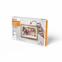 Ramka cyfrowa 15.6" Denver Frameo PFF-1543LW - jasnobrązowa