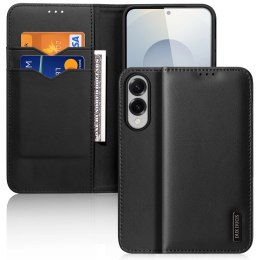 Etui Dux Ducis Hivo na Samsung Galaxy S25 Edge z klapką i ochroną RFID - czarne