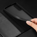 Etui Dux Ducis Hivo na Samsung Galaxy S25 Edge z klapką i ochroną RFID - czarne