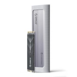 Kieszeń dyskowa Orico AXM2-G2-V1 M.2 NVME USB-C/USB-A na USB-C 10Gb/s - szara