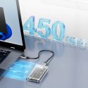 Kieszeń dyskowa Orico TC10-MS MSATA USB-C 3.2 5Gb/s - przezroczysta