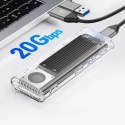 Kieszeń dyskowa Orico TCM2-C3 M.2 NVME na USB-C 10Gb/s - czarna