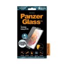 Szkło PanzerGlass E2E Microfracture antybakteryjne na Samsung Galaxy S21 - z czarną ramką