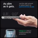 Etui Spigen Ultra Hybrid Mag z MagSafe na iPhone 15 Pro - przezroczysto-czarne