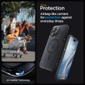 Etui Spigen Ultra Hybrid Mag z MagSafe na iPhone 15 Pro - przezroczysto-czarne