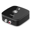 Ugreen adapter odbiornik Bluetooth 5.1 aptX 2RCA / 3,5 mm mini jack czarny (40759)