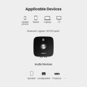 Ugreen adapter odbiornik Bluetooth 5.1 aptX 2RCA / 3,5 mm mini jack czarny (40759)