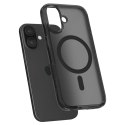 Etui Spigen Ultra Hybrid "T" MagSafe na iPhone 16e - półprzezroczysto-czarne