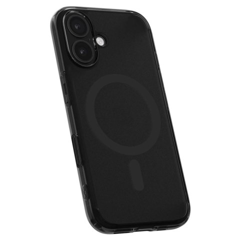 Etui Spigen Ultra Hybrid "T" MagSafe na iPhone 16e - półprzezroczysto-czarne Etui Spigen Ultra Hybrid "T" MagSafe na iPhone 16e - półprzezroczysto-czarne