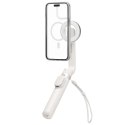 Selfie stick Spigen S571W MagSafe Bluetooth z tripodem - beżowy