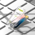 Szkło hartowane z czarną ramką Ringke Easy Slide 2-pack na iPhone 16 Pro Max