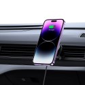 Uchwyt Tech-Protect MM15W-V5 samochodowy na telefon z ładowarką indukcyjną MagSafe 15W na kratkę nawiewu - czarny