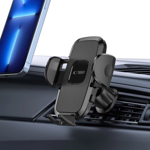 Uchwyt Tech-Protect V3 na telefon do samochodu na kratkę nawiewu - czarny Uchwyt Tech-Protect V3 na telefon do samochodu na kratkę nawiewu - czarny