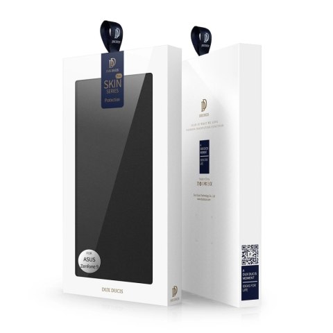 Dux Ducis Skin Pro etui Asus Zenfone 9 pokrowiec z klapką portfel na kartę podstawka czarne Dux Ducis Skin Pro etui Asus Zenfone 9 pokrowiec z klapką portfel na kartę podstawka czarne