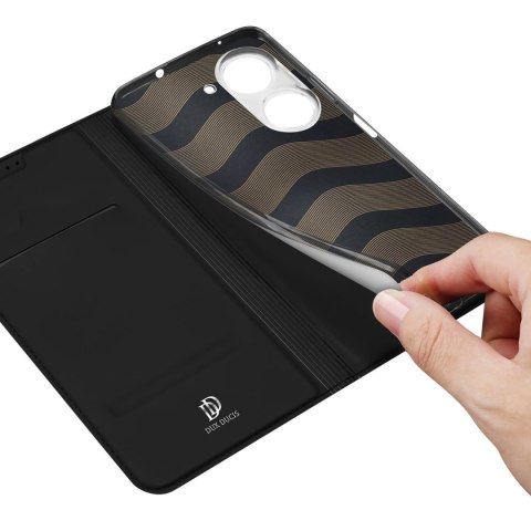 Dux Ducis Skin Pro etui Asus Zenfone 9 pokrowiec z klapką portfel na kartę podstawka czarne Dux Ducis Skin Pro etui Asus Zenfone 9 pokrowiec z klapką portfel na kartę podstawka czarne