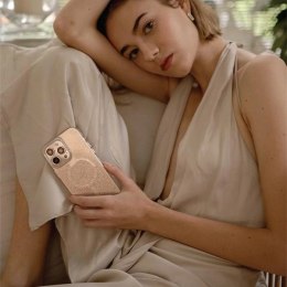 Etui Uniq Coehl Lumino na iPhone 14 - złote
