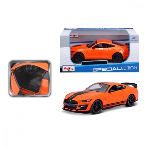 Model kompozytowy 2020 Mustang Shelby GT500 pomarańczowy 1:24 Model kompozytowy 2020 Mustang Shelby GT500 pomarańczowy 1:24