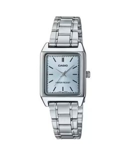 CASIO COLLECTION Mod. TANK, METAL ALLOY - LIGHT BLUE