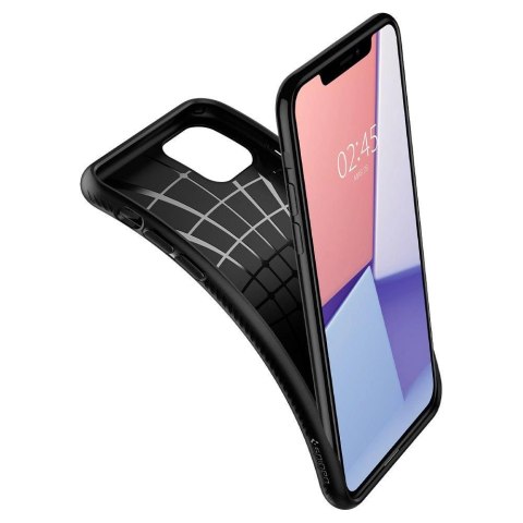 Etui Spigen Liquid Air na iPhone 11 - czarny mat Etui Spigen Liquid Air na iPhone 11 - czarny mat