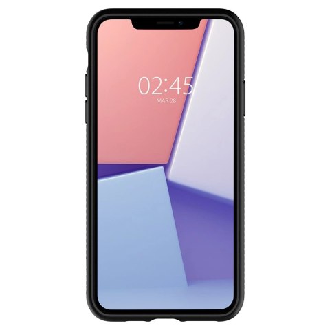 Etui Spigen Liquid Air na iPhone 11 - czarny mat Etui Spigen Liquid Air na iPhone 11 - czarny mat