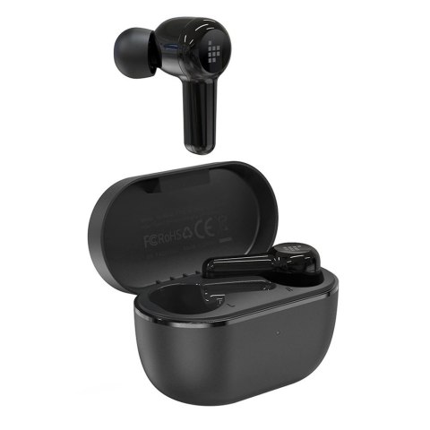 Tronsmart Apollo Air + TWS ANC dokanałowe wodoodporne bezprzewodowe słuchawki Bluetooth 5.2 czarny (372359) Tronsmart Apollo Air + TWS ANC dokanałowe wodoodporne bezprzewodowe słuchawki Bluetooth 5.2 czarny (372359)