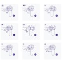 Tronsmart Apollo Air + TWS ANC dokanałowe wodoodporne bezprzewodowe słuchawki Bluetooth 5.2 czarny (372359)