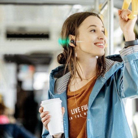 Tronsmart Apollo Air + TWS ANC dokanałowe wodoodporne bezprzewodowe słuchawki Bluetooth 5.2 czarny (372359) Tronsmart Apollo Air + TWS ANC dokanałowe wodoodporne bezprzewodowe słuchawki Bluetooth 5.2 czarny (372359)