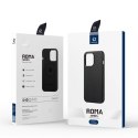 Dux Ducis Roma skórzane etui do iPhone 13 Pro Max elegancki pokrowiec z naturalnej skóry czarny