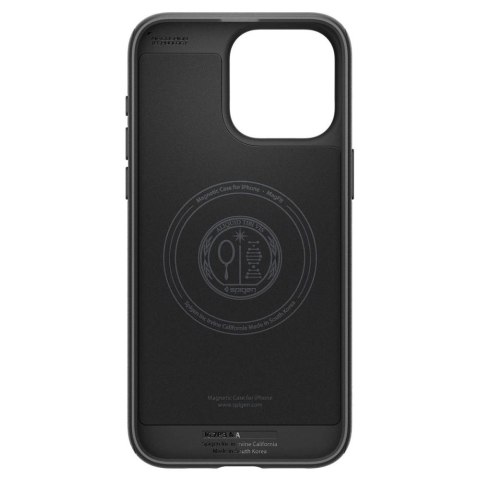 Etui Spigen Mag Armor z MagSafe na iPhone 15 Pro Max - czarny mat Etui Spigen Mag Armor z MagSafe na iPhone 15 Pro Max - czarny mat