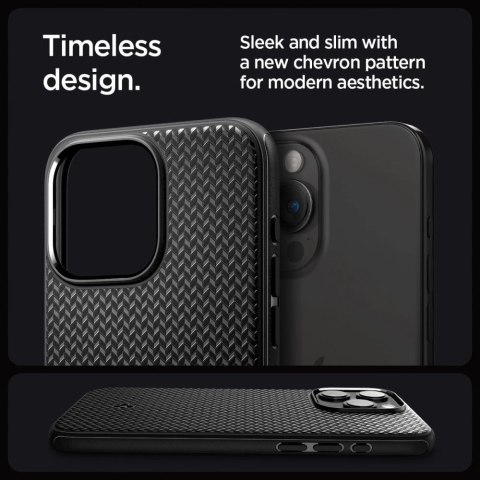 Etui Spigen Mag Armor z MagSafe na iPhone 15 Pro Max - czarny mat Etui Spigen Mag Armor z MagSafe na iPhone 15 Pro Max - czarny mat
