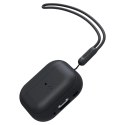 Etui Spigen Silicone Fit Strap na Apple AirPods Pro 1 / 2 - czarne