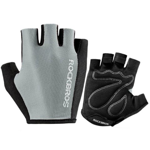 Rękawiczki rowerowe Rockbros S099GR rozmiar XXL - szare