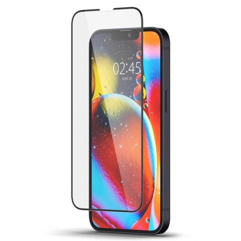 Szkło hartowane Spigen Glass FC na iPhone 13 Pro Max / 14 Plus - czarne Szkło hartowane Spigen Glass FC na iPhone 13 Pro Max / 14 Plus - czarne