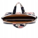 Torba Canvaslife Briefcase na laptopa 15-16'' - granatowo-różowa