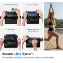 Torba Spigen Aqua Shield A620 wodoodporna biodrowa IPX8 - czarna
