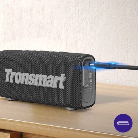 Tronsmart Trip głośnik bezprzewodowy Bluetooth 5.3 wodoodporny IPX7 10W czarny Tronsmart Trip głośnik bezprzewodowy Bluetooth 5.3 wodoodporny IPX7 10W czarny