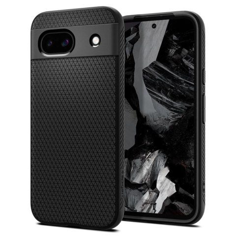Etui Spigen Liquid Air na Google Pixel 8A - czarny mat Etui Spigen Liquid Air na Google Pixel 8A - czarny mat