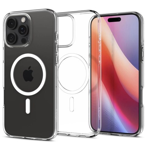 Etui Spigen Liquid Crystal MagSafe na iPhone 16 Pro Max - przezroczyste Etui Spigen Liquid Crystal MagSafe na iPhone 16 Pro Max - przezroczyste